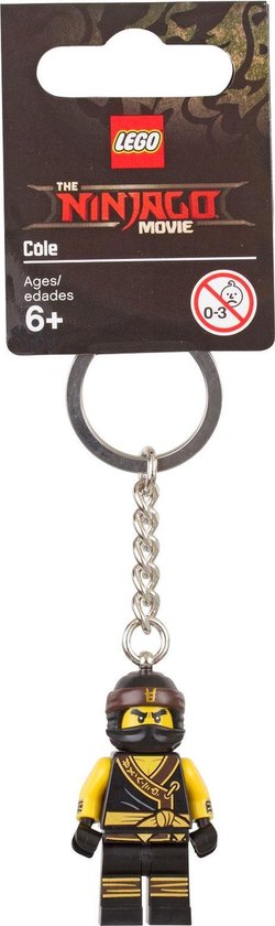 THE LEGO® NINJAGO® MOVIE™ Cole Sleutelhanger - 853697