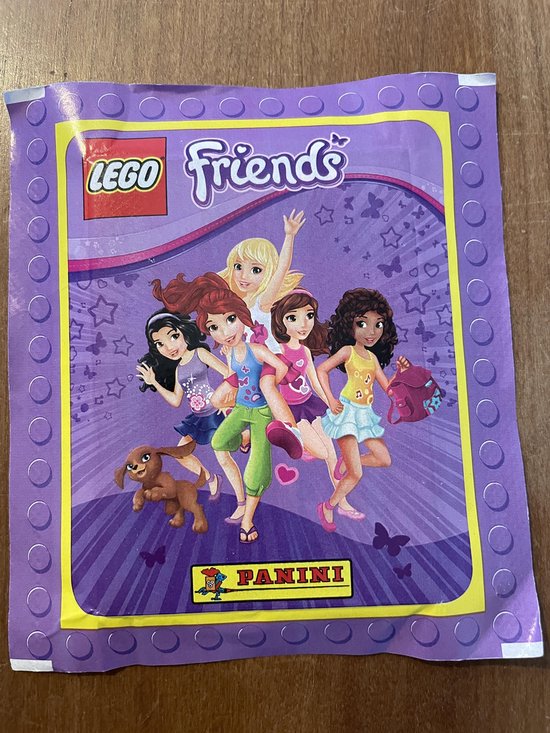 Panini Lego Friends Stickerzakje met 5 Stickers