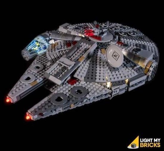 Light My Bricks LEGO Star Wars Millennium Falcon 75257 Verlichtings Set