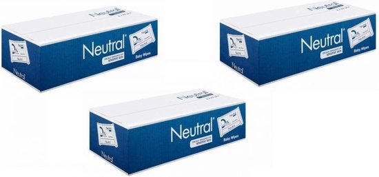 Neutral Baby Billendoekjes Parfumvrij - 24 x 63 stuks - Voordeelverpakking