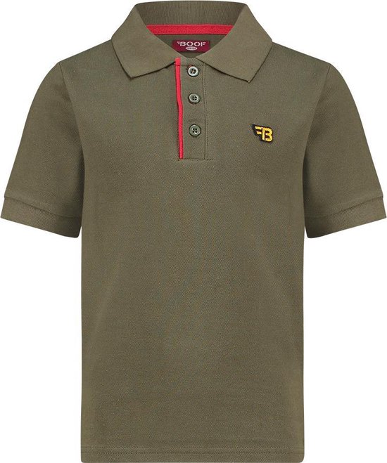 BOOF Poloshirt |Polo jongens | Polo meisjes | Unisex T-shirt  | Vakantie kleding zwembad |spellen lego playstation |Maat 110/116