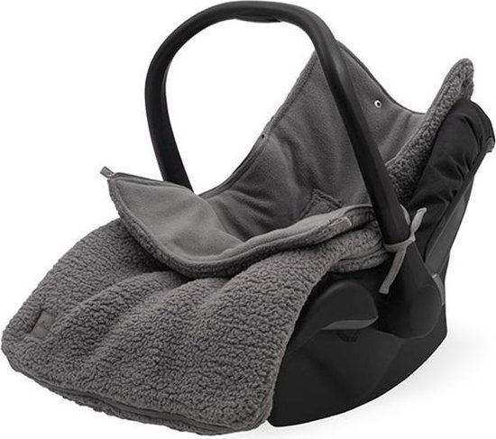 Jollein Voetenzak Teddy groep 0+ 3/5 punts storm grey