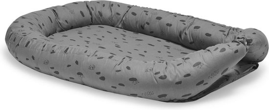 Jollein Babynest Spot storm grey