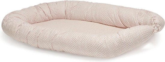 Jollein Babynest Snake pale pink
