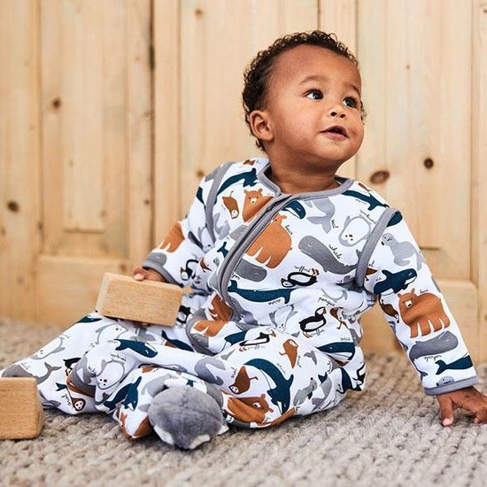 Baby slaapzak 70cm Polar met afritsbare mouw