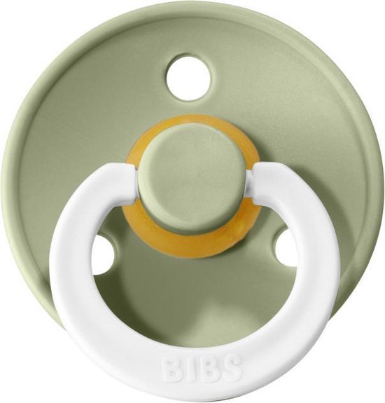 Bibs fopspeen 6-18 maanden|1 Stuk|Glow in the dark Sage|Maat 2|T2