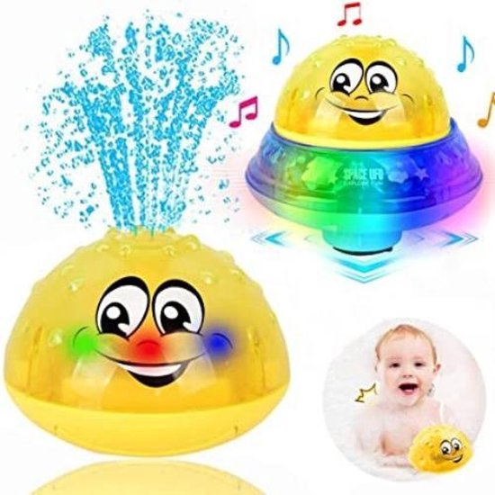 baby speelgoed - badspeelgoed - speelgoed voor in bad - waterspeelgoed - bewegend speelgoed - zingend speelgoed - UFO - badspeeltjes - peuterspeelgoed - speelgoed 0-2 jaar