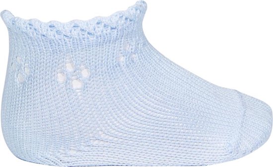 Condor - Babysokjes gebreid - Blauw - Maat 3-6 maanden