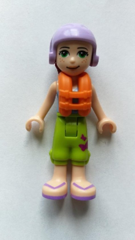 Poppetje met helm en reddingsvest