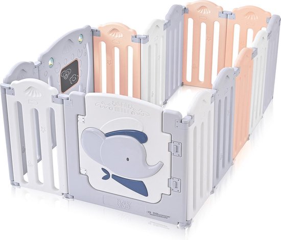 Grondbox, kruipbox, speelbox, playpen, baby, peuter en kind afscherming -Benjamin