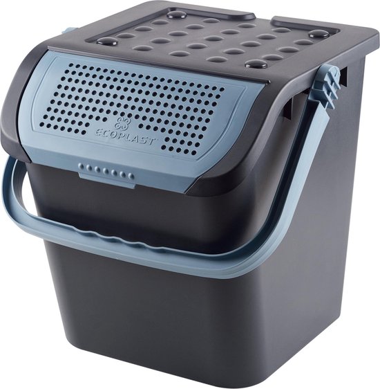 Maxi luieremmer - 28 liter - incontinentie materiaal emmer - blauw