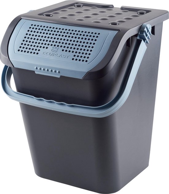 Maxi luieremmer - 40 liter - incontinentie materiaal emmer - blauw