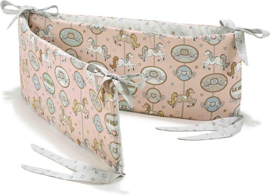 Lunapark Dream Stars 210cm - Bedbumper - Bedomrander - Parkomranding - Babybox - Boxbumper