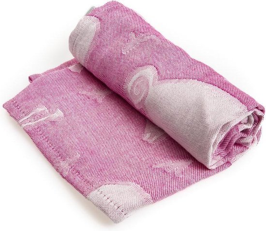 3 -PACK BAMBOO MUSLIN 75 x 75 cm - Muslin Swaddle - 100% bamboe inbakerdoek