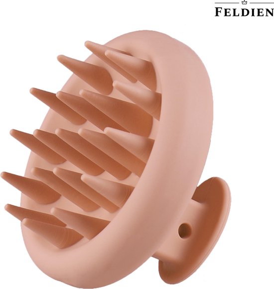 FELDIEN – Haarborstel – Roze – Baby Brush – Ronde Massageborstel – Anti roos – Gezond haar – Haargroei