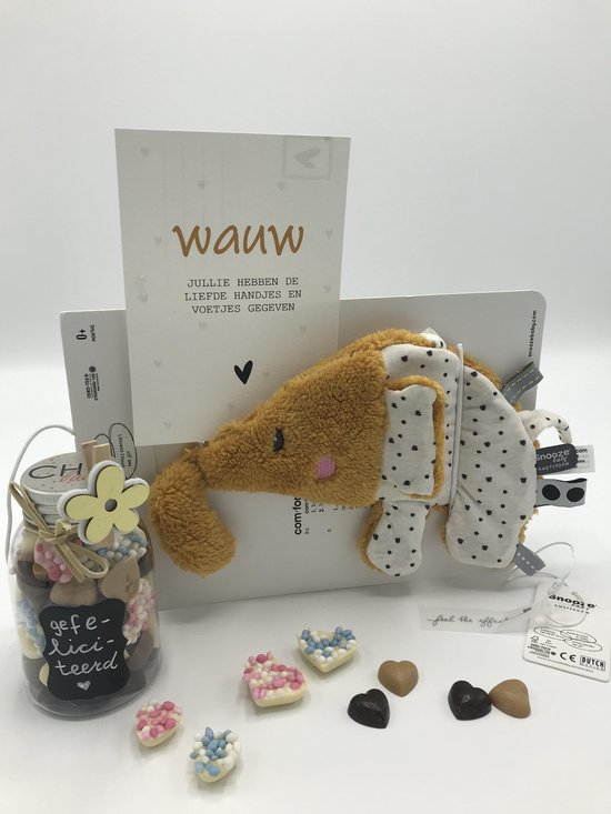 Cho-lala Cadeaupakket "Hoera zwanger" Zwangerschapscadeau