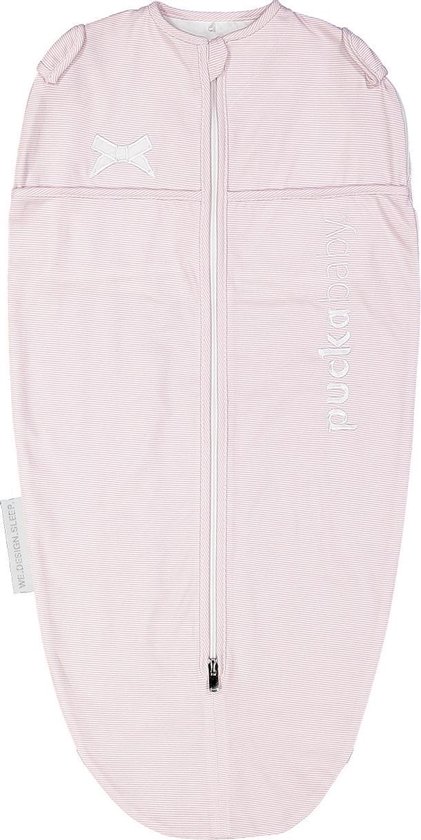 Puckababy inbakerslaapzak Original Mini 3-6 maanden - Pink Stripe
