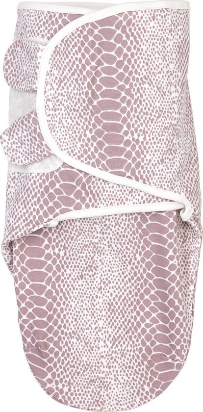 SwaddleMeyco Inbakerdoek Snake - 4-6 mnd- lilac