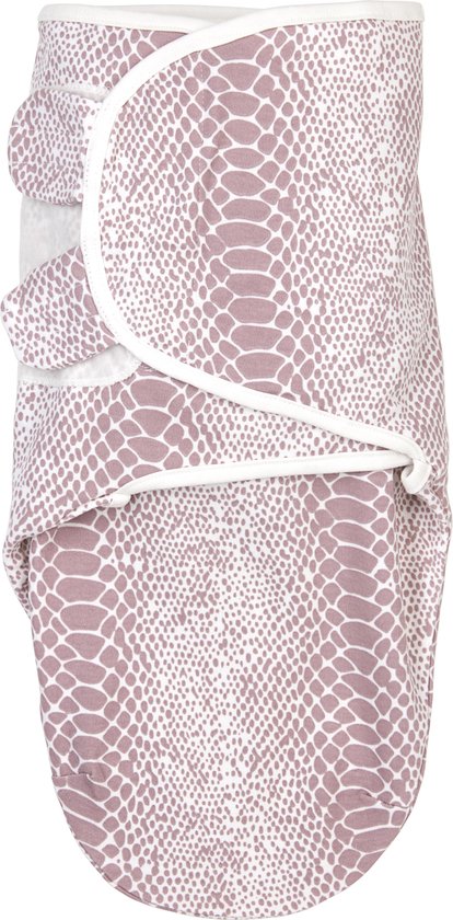 SwaddleMeyco Inbakerdoek Snake - 0-3 mnd - lilac