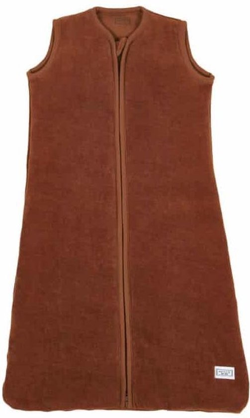 Meyco Velvet babyslaapzak gevoerd - 110cm - camel