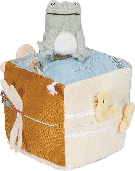 Little Dutch Little Goose - Activiteitenkubus pluche
