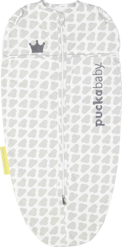 Puckababy inbakerslaapzak Original Mini 3-6 maanden - Sheep Clouds