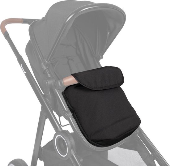 Baninni Voetenzak Voor Luiz Duo Kinderwagen Zwart