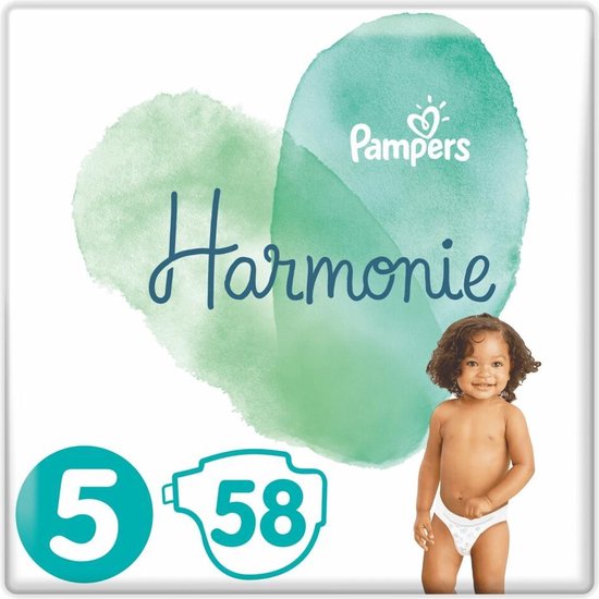 Pampers Harmonie Luiers Maat 5 - 58 Luiers