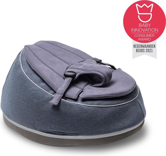 Doomoo Seat'n Swing - Meegroeiende Poef en Schommelstoel - Blauw