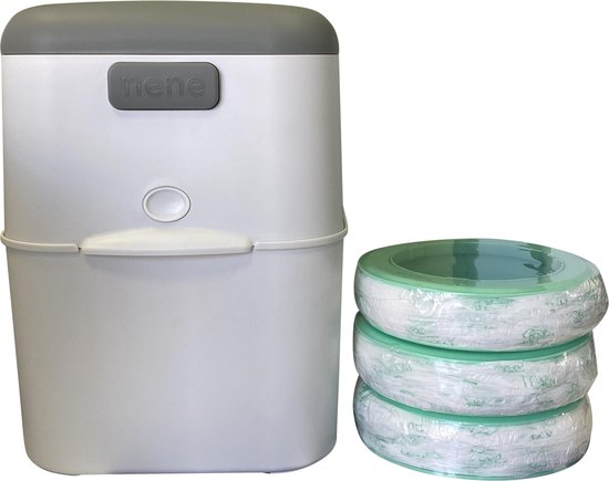 Quilola luieremmer Compacte Auto Twist  - Startpakket 3 navullingen