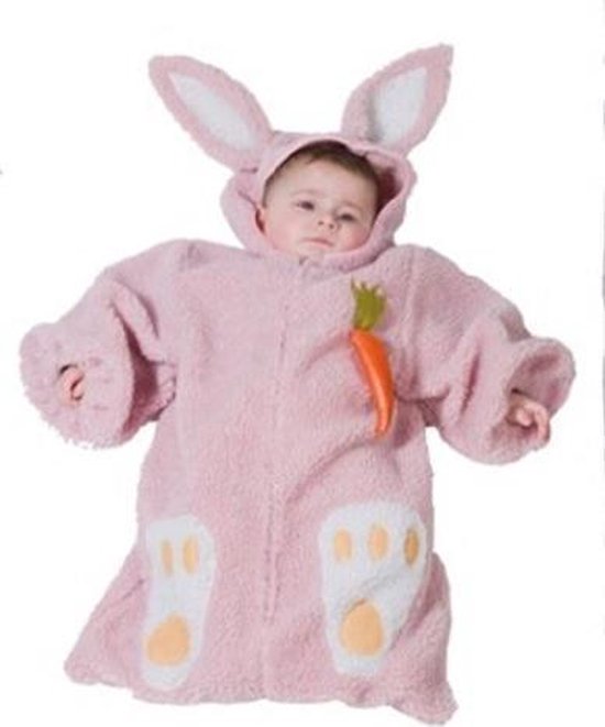 Konijnenpak baby - Slaapzak - Baby - Konijn - Carnaval - Babyzak - Warm