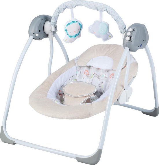 X Adventure Elektrische Babyschommel / Schommelstoel Baby Zoo