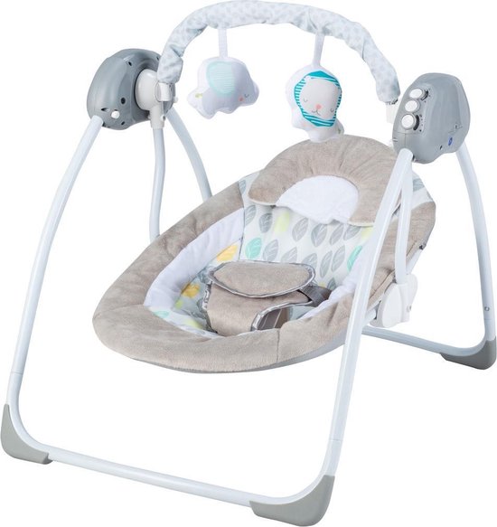 X Adventure Elektrische Babyschommel / Schommelstoel Baby Leaf
