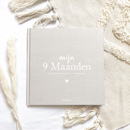 Mijn 9 Maanden invulboek Linnen