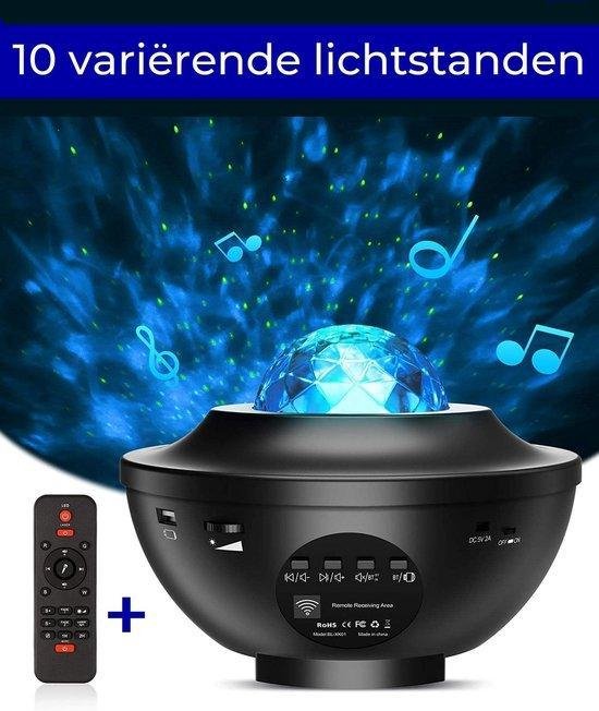 Sterren projector lamp - 10 kleuren licht sterrenhemel (galaxy projector) van Zedar