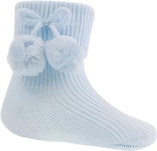 Soft Touch Babysokken Junior Polykatoen Blauw Mt 1-2 Jaar