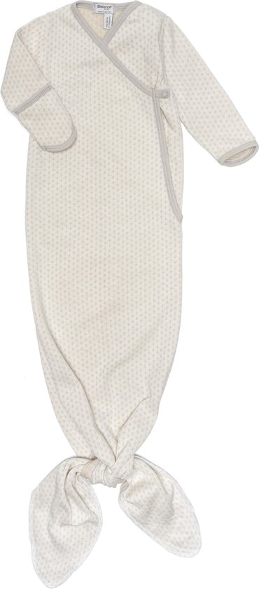 Snoozebaby new born cocoon van 100% organic katoen - incl mutsje - 0-3 maanden - TOG 1.0 - Stone Beige beige