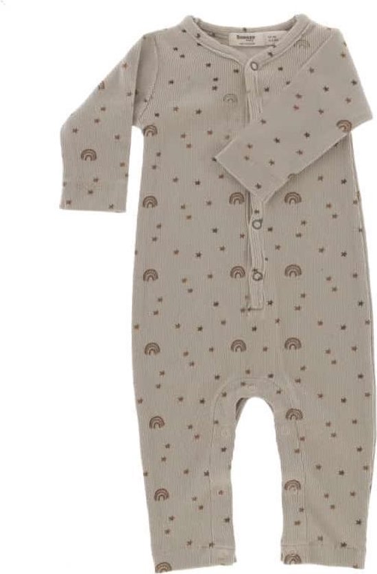 Snoozebaby babypakje van organic katoen - maat 50-56 -  Rainbow Girl