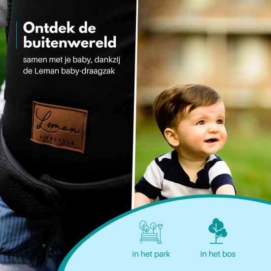 Baby - Draagzak - Ergonomisch - Draagzak Baby - vanaf geboorte - Draagdoek