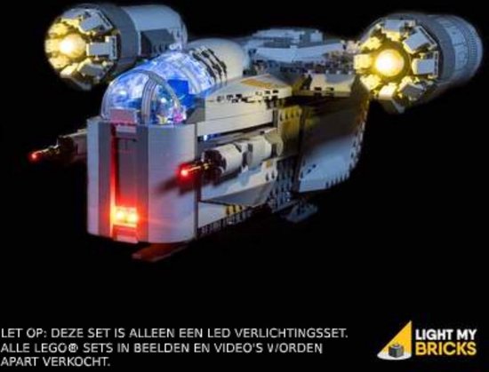 Light My Bricks LEGO Star Wars The Razor Crest 75292 Verlichtings Set