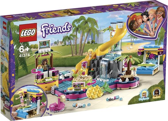 LEGO Friends Andrea's Zwembadfeest - 41374
