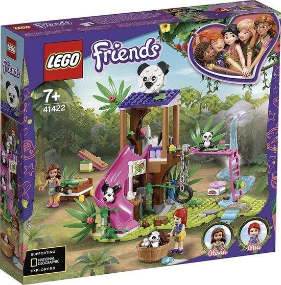 LEGO Friends Panda Jungle Boomhut - Creer je eigen speelwereld – legoworld voor kinderen geschenken – speelgoed – cadeau – kerst – feestdagen – kindergeschenken - kerst 2020 playmobil lego kerst