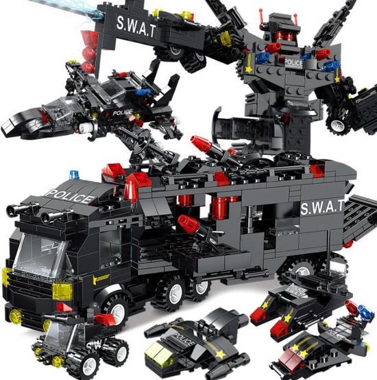 Swat - Politie - Geschikt voor LEGO - Kinder Speelgoed