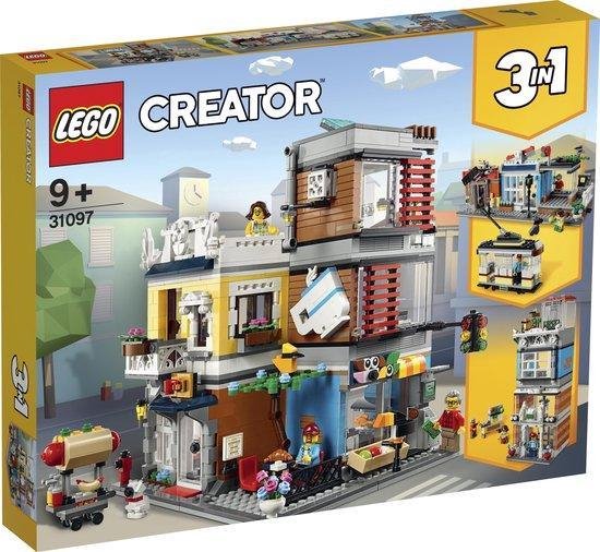 LEGO Creator Woonhuis, Dierenwinkel & Café - 31097