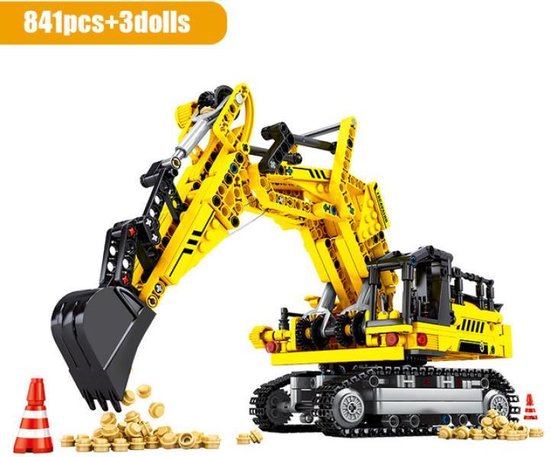 Sembo Block Graafmachine - Bouwstenen - Bouwset  - lego