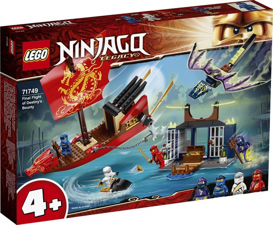 LEGO NINJAGO Legacy Laatste Tocht van Destiny's Bounty - 71749