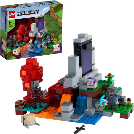 LEGO Minecraft Het Verwoeste Portaal - 21172