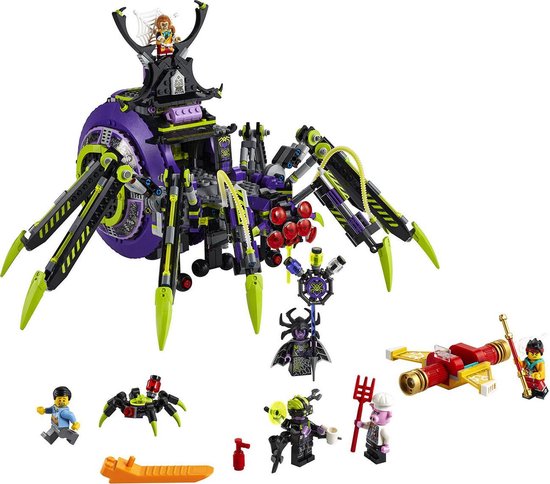 LEGO Monkie Kid™ Arachnide basis van de Spinnenkoningin - 80022