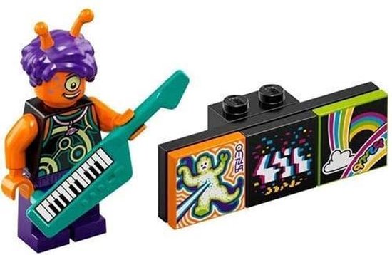 LEGO VIDIYO Bandmates Serie 1 - Alien Keytarist Minifiguur 43101
