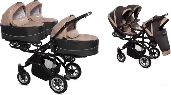 B Active Trippy drieling kinderwagen  2in1 (levertijd 2 á 3 weken) Beige